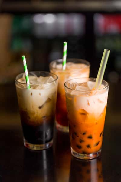 boba and thai tea