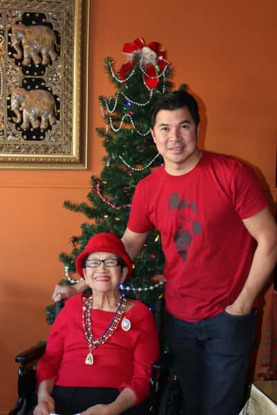 Emporium Thai's Owner, John and his Mother 