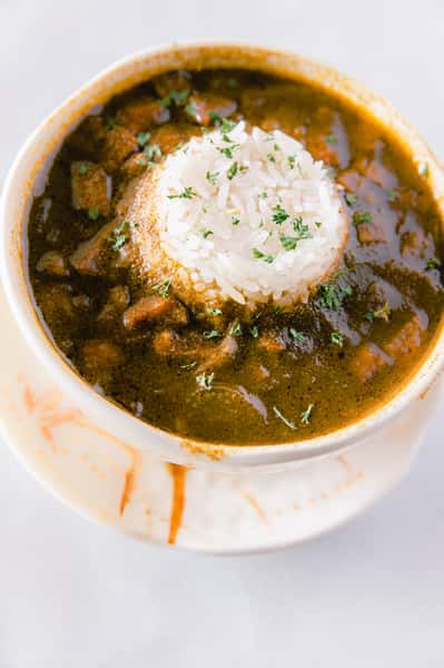Gumbo with Rice