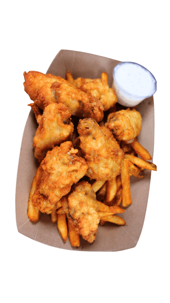 Cajun Chicken Wings Basket