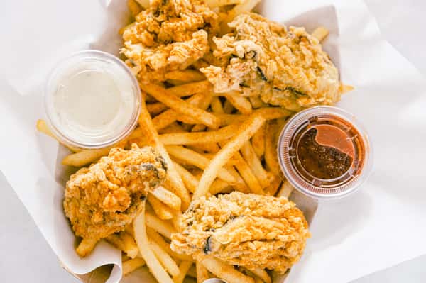 Fried Oysters Basket