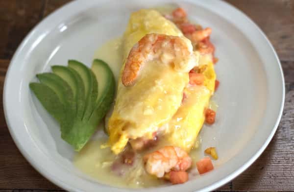 Shrimp Omelette