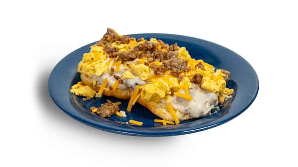 #14 Loaded Biscuit & Gravy Platter
