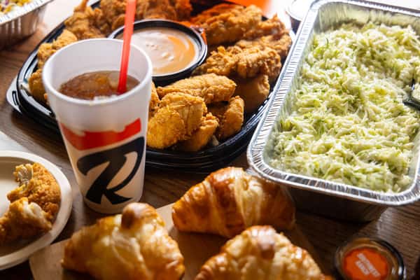 Catered food
