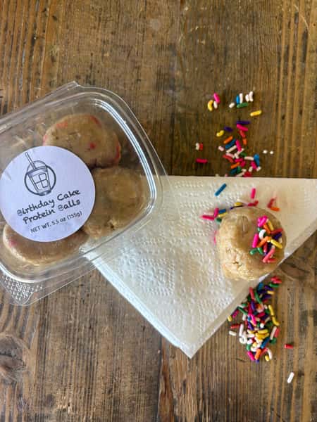 Birthday Cake Protein Balls (4 Pack)