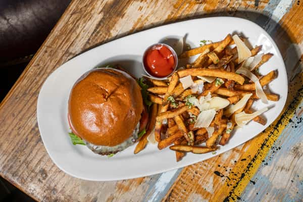 Grass-Fed Angus Burger