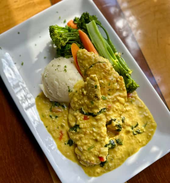 CURRY BASIL CHICKEN