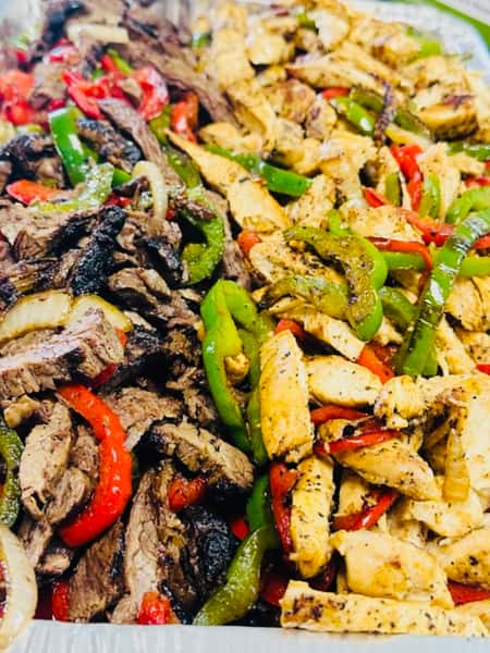 Tender Beef & Grilled Chicken Fajitas