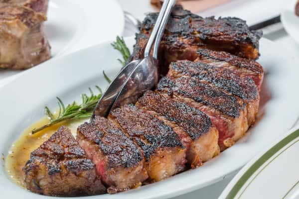 Prime New York Strip Steak Dinner Empire Steak House Finest Cuts Of Steak In Nyc 