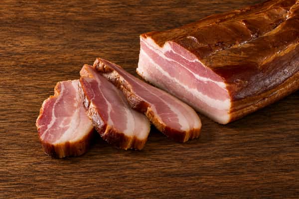 Sliced Canadian Bacon