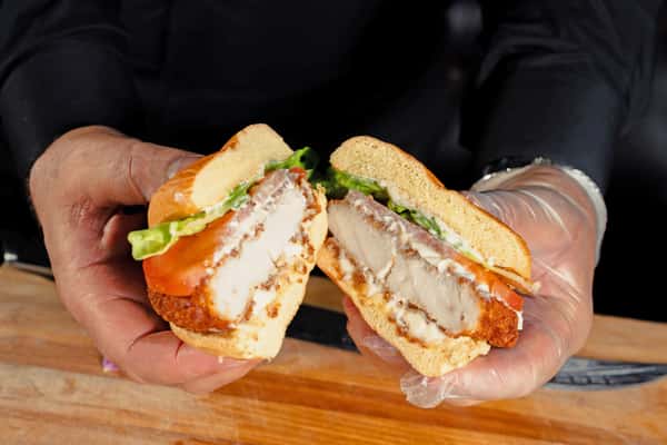 Crispy Chicken Sandwich with Fries