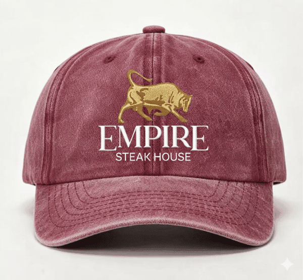 Empire Steak House Burgundy Hat