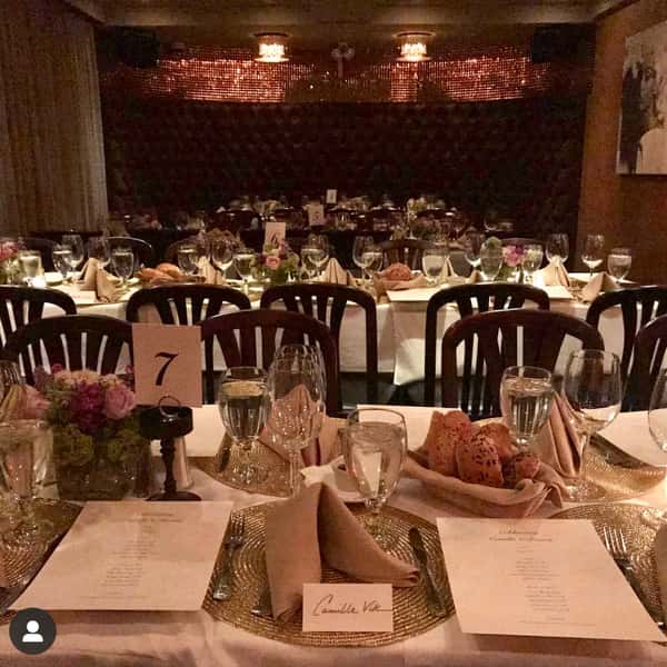 Table decor - Empire Steak House