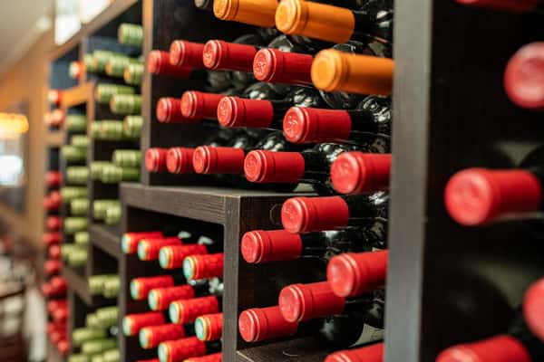 Empire times square wine wall