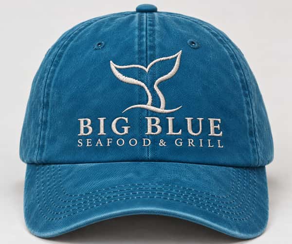 Big Blue Seafood & Grill Blue Hat