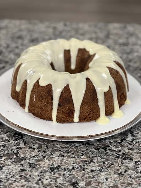 Fresh Apple Walnut Cake