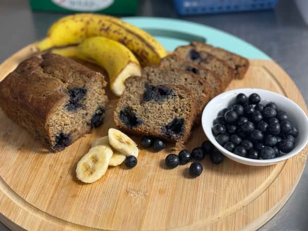 Banana Blueberry Bread