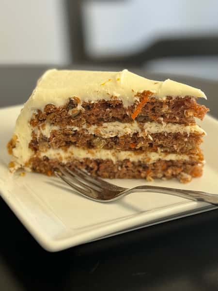 Carrot Cake Slice