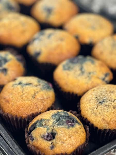 Banana Blueberry Muffin
