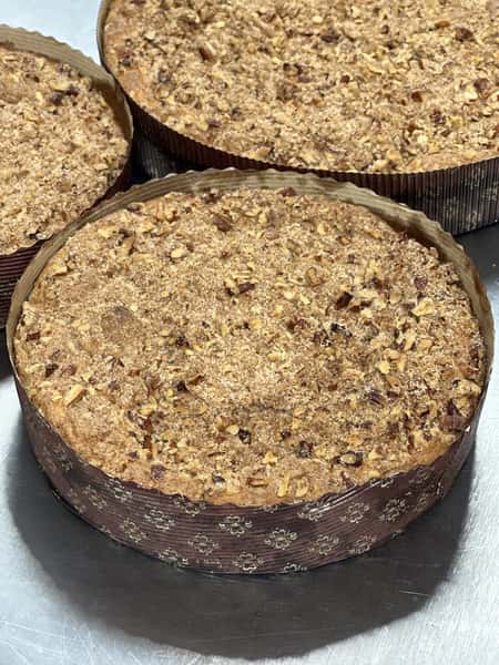 Cinnamon Pecan Streusel CoffeeCake