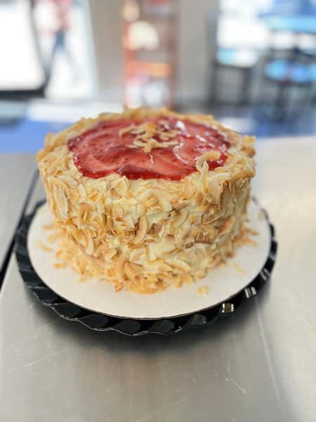 Coconut Raspberry Cake