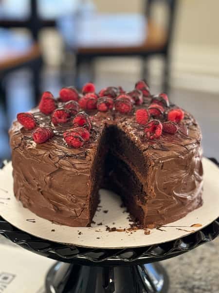 Chocolate Raspberry Cake