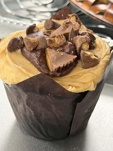 Chocolate Peanut Butter Cupcake