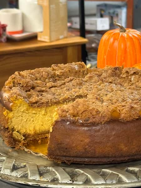 Pumpkin Streusel Cheesecake