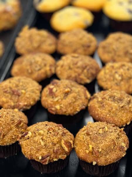 Sweet Potato Pecan Muffins