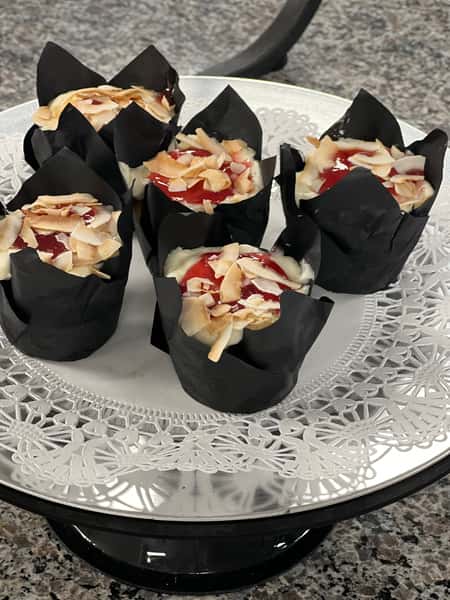 Coconut Raspberry Cupcake
