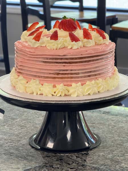 Strawberry Cream Cake
