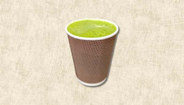 Hot Matcha (unsweet, no milk)