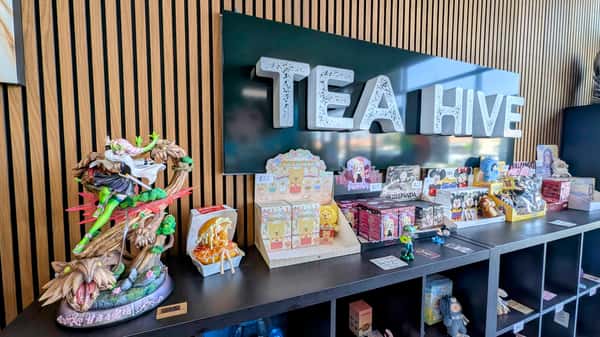 Collectible toy display shelf