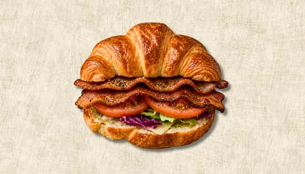 Bacon Croissant Sandwich