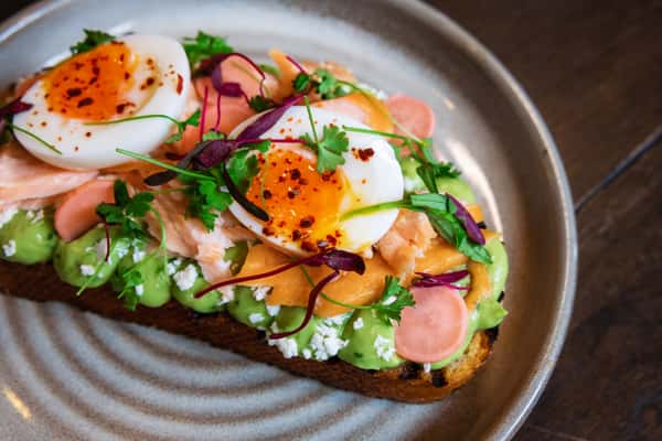 Smoked Salmon Avocado toast