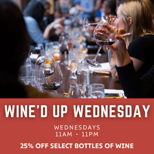 Wine'd Up Wednesday - Haven Craft Kitchen + Bar - Californian ...