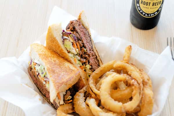 slaw burger