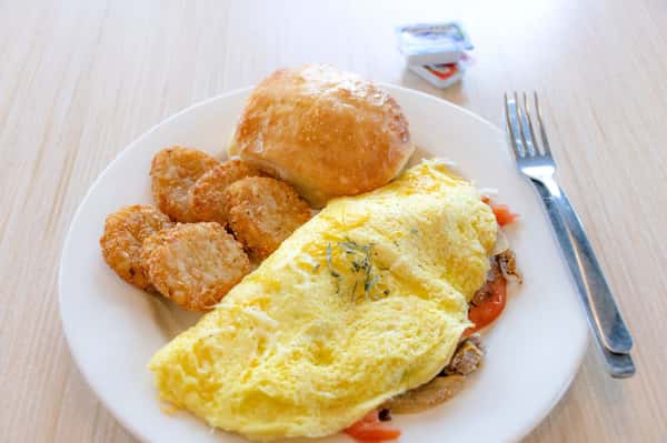 sausage omlette