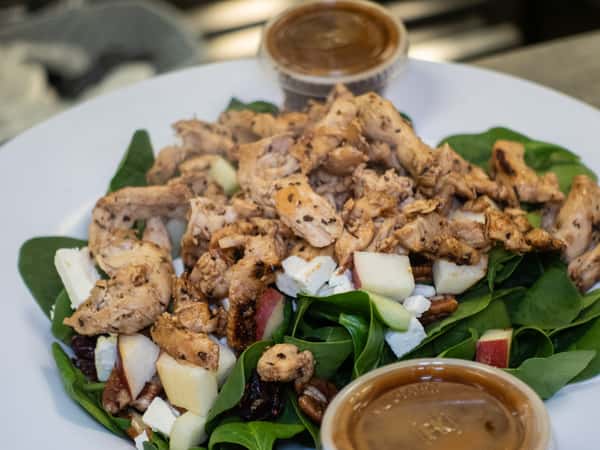 Spinach Pecan with chicken salad