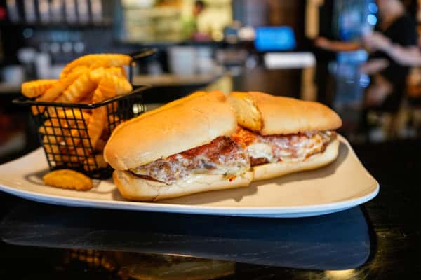 Chicken parmesan sub