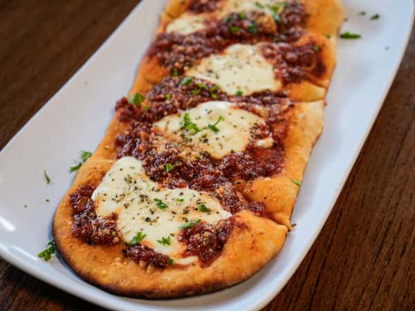 margherita flatbread