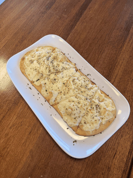 Cheesy Garlic Flatbread