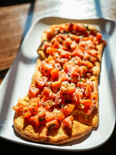 bruschetta -flatbread