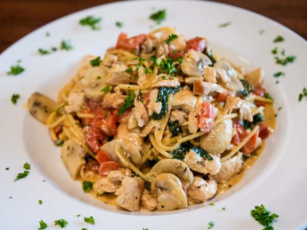 Blackened Chicken Primavera