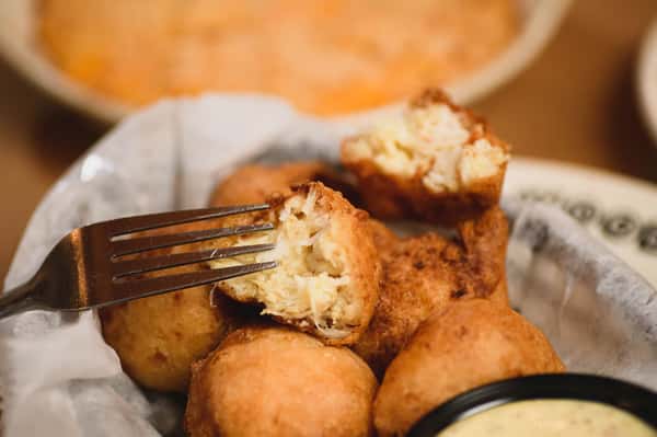 Baltimore Beer Battered Crab Balls Main Menu Woody's Crab House