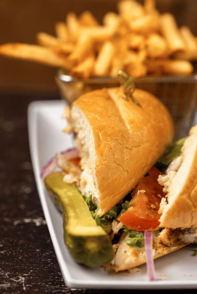 Blackened Mahi Mahi Sandwich