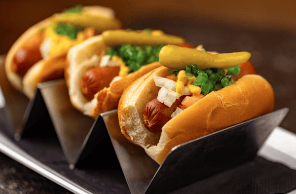 Chicago Hot Dog Sliders