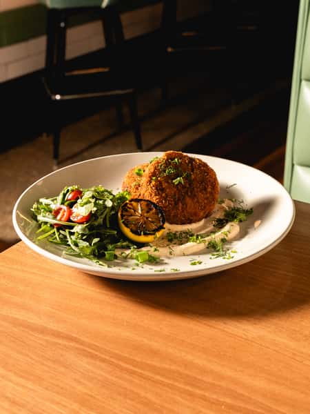 Smoked Salmon Crab Cakes
