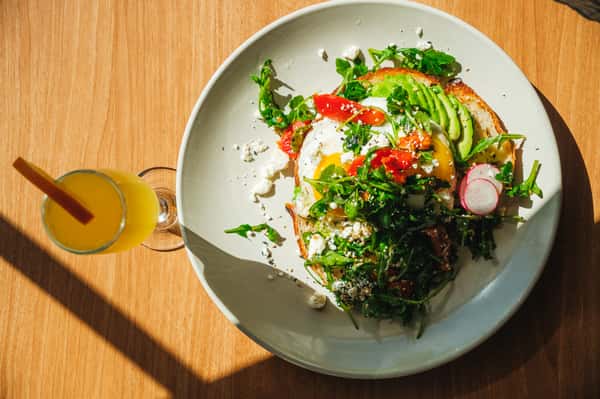 Avocado Toast & Eggs