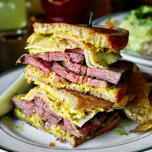 Pastrami & Swiss on Rye